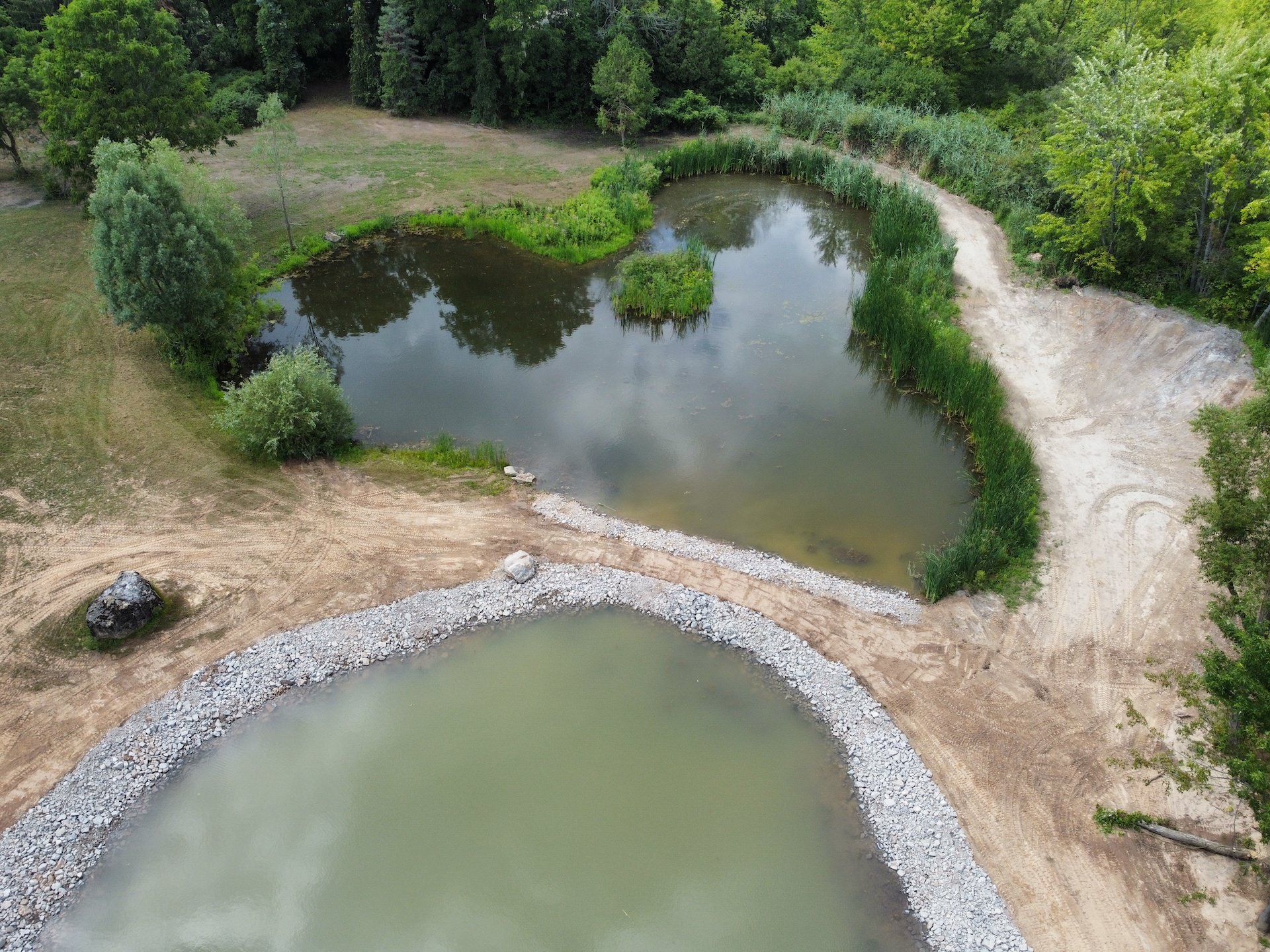 Farm Pond Digging
